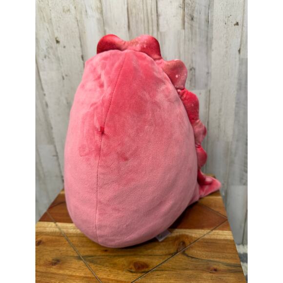 Squishmallows Poleena the Red Dinosaur Medium 8” Plush Toy - Picture 4 of 6